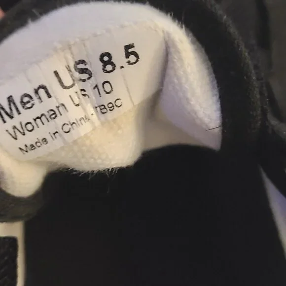 VANS "OFF THE WALL" black shoes  Size 8.5 M - Picture 3 of 7